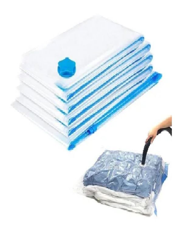 BOLSA DE ROPA COMPRESORA AL VACIO 70X100 CM