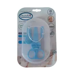 GENERICO - SET DE MANICURE PARA BEBÉ CON TAPA PROTECTORA AZUL