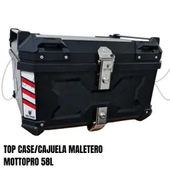 GENERICO - CAJUELA-MALETERO MOTTOPRO 58LITROS MOTO-CICLISMO TOP CASE