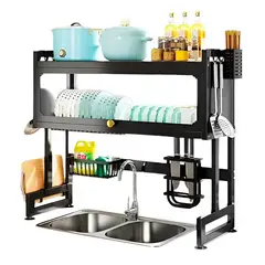 GENERICO - Escurridor De Platos De 85cm Con Tapa