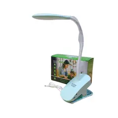 CAFINI - Lámpara De Escritorio Clip Táctil Multifuncional Cn-L3801b VERDE
