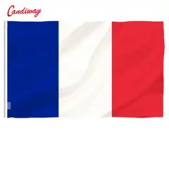 GENERICO - Bandera De Francia 90cm X 150cm En Poliester