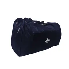 GENERICO - Maletín deportivo gimnasio huk bolso playero de viaje negro