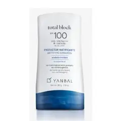 YANBAL - Total Block Matificante Spf 100 - 80g