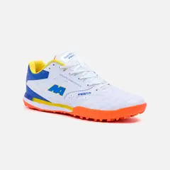 NEW ATHLETIC - Zapatillas Football Festa113 Blanco Con Azul Juvenil