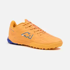 NEW ATHLETIC - Zapatillas Football Dynamic114 Naranja Con Negro Hombre