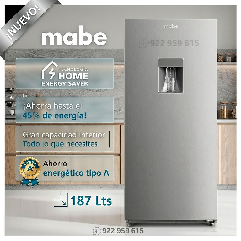 Refrigeradora Monopuerta 187LT RMU202PXPRS1- INOX