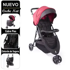EVEZO - Coche 3 ruedas Celerio Rojo