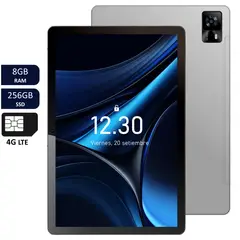 HYUNDAI - Tablet HYTAB PRO 10LA2 8GB RAM 256GB 4G LTE Gris Espacial