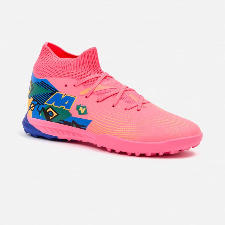Zapatillas Football Vortex105 Coral Con Azul Hombre
