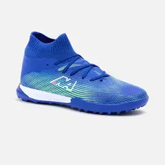 NEW ATHLETIC - Zapatillas Football Vortex106 Azul Con Verde Limón Hombre