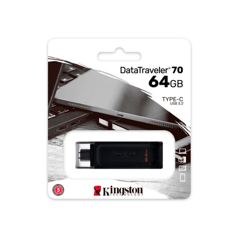MEMORIA USB 64GB DATATRAVELER 70 USB-C 3.2 DT70/64GB