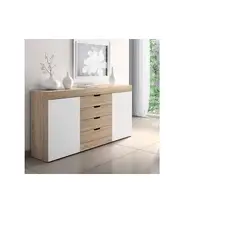 GENERICO - APARADOR CREDENZA BRENDA - LA CASA DEL MUEBLERO - ROVERE CON BLANCO