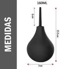 GENERICO - Pera Enema Ducha Intima De Limpieza Personal - 160ml