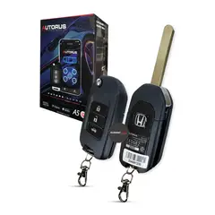 JEF - Alarma Premium Flip con Bluetooth Universal Honda