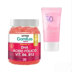 GENERICO - DHA PRENATAL GOMITAS SOTTCOR + REGALO BLOQUEADOR JAPAN SAKURA