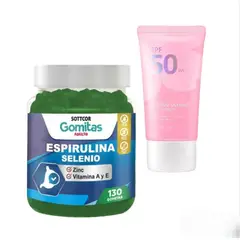 GENERICO - ESPIRULINA ADULTO GOMITAS SOTTCOR + REGALO BLOQUEADOR JAPAN SAKURA