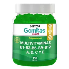 GENERICO - MULTIVITAMINA PARA ADULTOS GOMITAS SOTTCOR 100GR