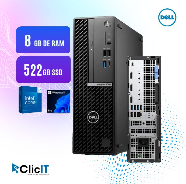 OPTIPLEX 7000 - SFF - CORE I7 12700 / 2.1 GHZ RAM 8 GB - SSD 512 GB