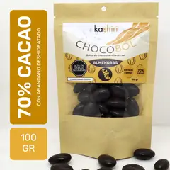 GENERICO - Almendras cubierto de Cacao 70% 100gr - Chocobol
