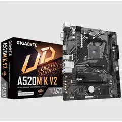 AMD - Motherboard Gigabyte A520m K V2 Ddr4 Gamer Pcreg Color Negro