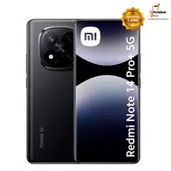 XIAOMI - CELULAR REDMI NOTE 14 PRO+ 5G 8+256GB COLOR NEGRO MEDIANOCHE