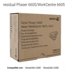 XEROX - WASTE CARTRIDGE 108R01124 NEGRO