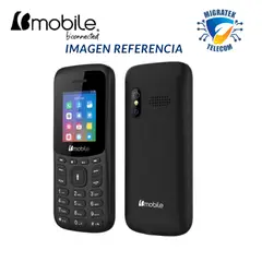 BMOBILE - Teléfono Movil K391 2G Dual SIM Radio FM - Color Negro