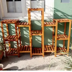 GENERICO - ORGANIZADOR DE MADERA PARA MACETAS