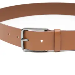 HUGO BOSS - Hugo - Correa de piel granulada con hebilla con logotipo