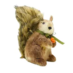 FLORIPA - Ardilla Navideña de 22cm AB255 FLORIPASTORE