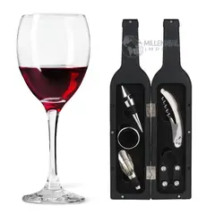 GENERICO - Set Completo Saca Corcho de 5 Piezas