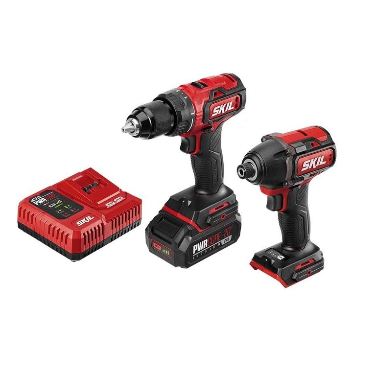 Taladro Atornillador Impacto Inalámbrico 20v Brushless