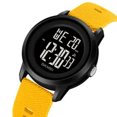 SKMEI - Reloj 2218 Amarillo Correa Silicona para niños