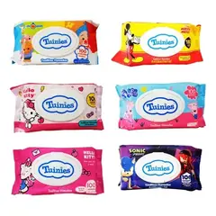 TUINIES - CAJA X 12 BOLSAS DE PAÑITOS 100UND