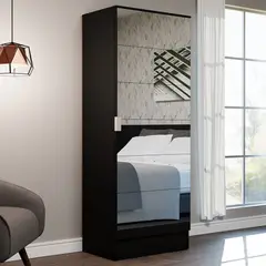 MADESA - Zapatera Isis 1 Puerta con Espejo