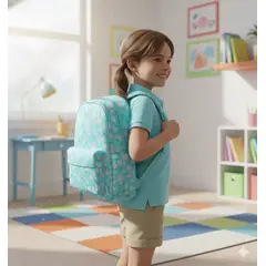 GENERICO - Mochila para niñas kawaii Turquesa