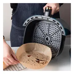 RYBIU IMPORT - Papel Manteca Antiadherente Madera 100u Y+Regalo Stickers