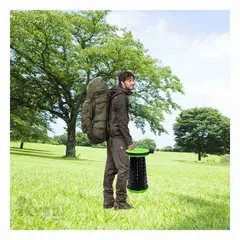RYBIU IMPORT - Asiento Comodo de Camping en Tono Verde Y+Regalo Agendita