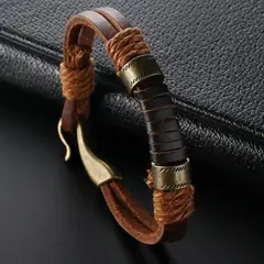 ARMUZ - Pulsera de cuero - LUCIO