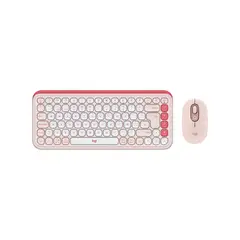 LOGITECH - TECLADO MOUSE POP ICON BLUETOOTH INALAMBRICO ROSA