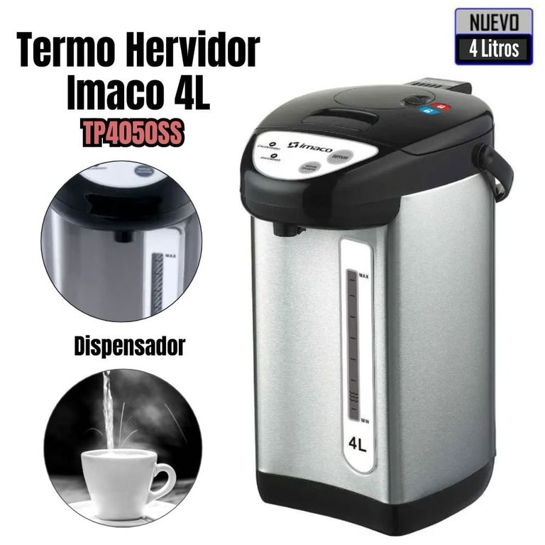 Termo Hervidor Electrico 4lts con Dispensador - TP4050SS