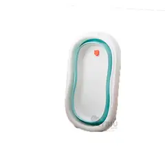 RYBIU IMPORT - Bañadera de Aseo de Bebe en Verde Y+Regalo Ligas para Peinar