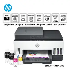 HP - Impresora Multifuncional Smart Tank 790 Duplex Wifi Red ADF