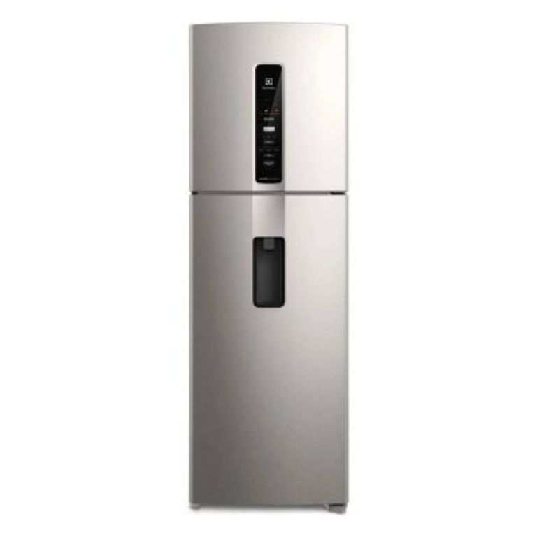 Refrigerador Top Freezer Efficient con AutoSense Inox Look 409L IW45S