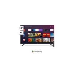 BGH - Televisor 58" Smart TV UHD 4K Bluetooth 5.0 y Android TV B5824UK6AIP