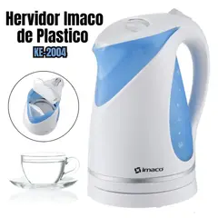 IMACO - Hervidor Eléctrico 1.7 litros Blanco - KE2004