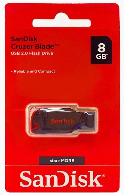 MEMORIA FLASH USB 2.0 8GB CRUZER BLADE