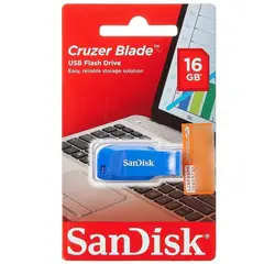 SANDISK - MEMORIA FLASH USB 2.0 16GB CRUZER BLADE BLUE
