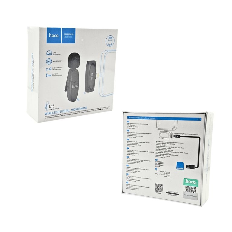 Micrófono Inalámbrico L15 para iPhone -